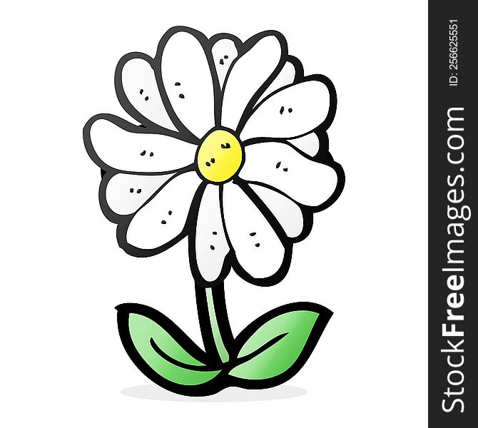 Cartoon Flower Symbol