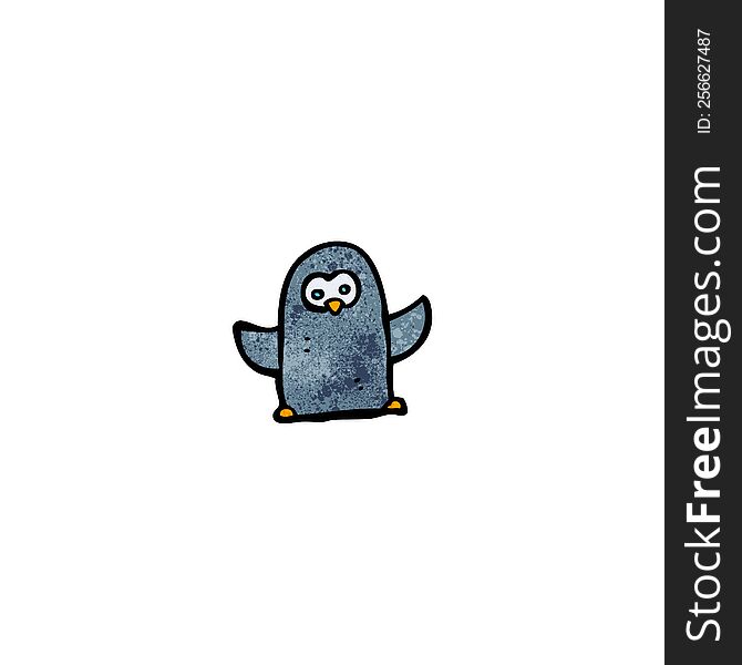 Cartoon Little Penguin