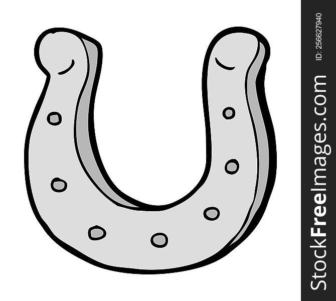 cartoon horseshoe