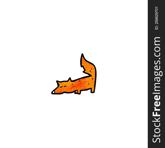 Cartoon Little Fox