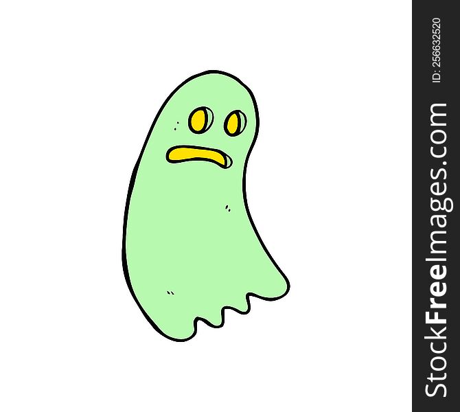 cartoon ghost