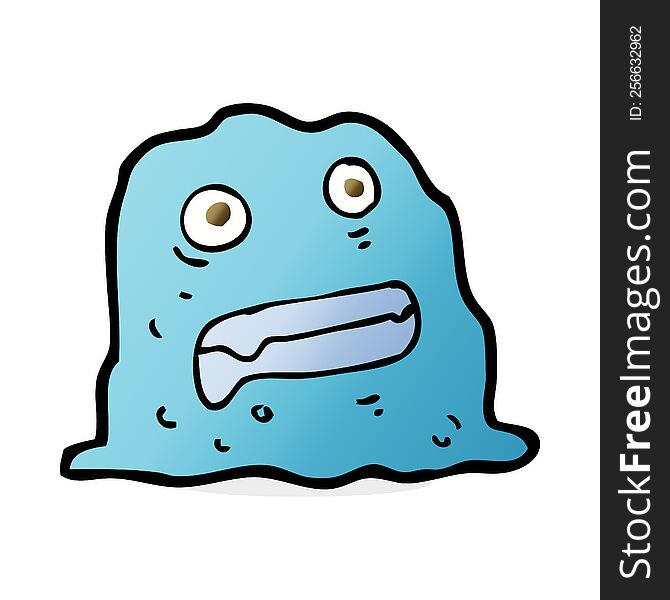 Cartoon Slime Creature