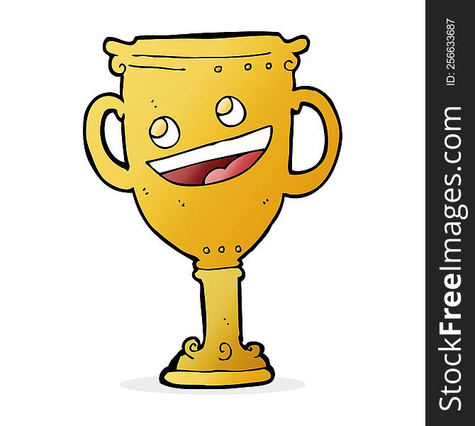 cartoon trophy