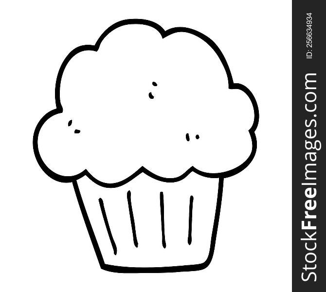 cartoon  muffin