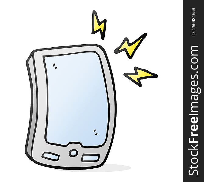 Cartoon Mobile Phone