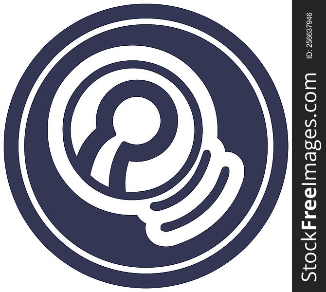 tennis ball circular icon symbol