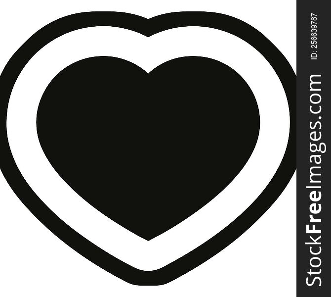 Heart Symbol Graphic Icon