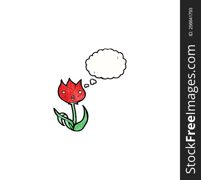 cartoon tulip
