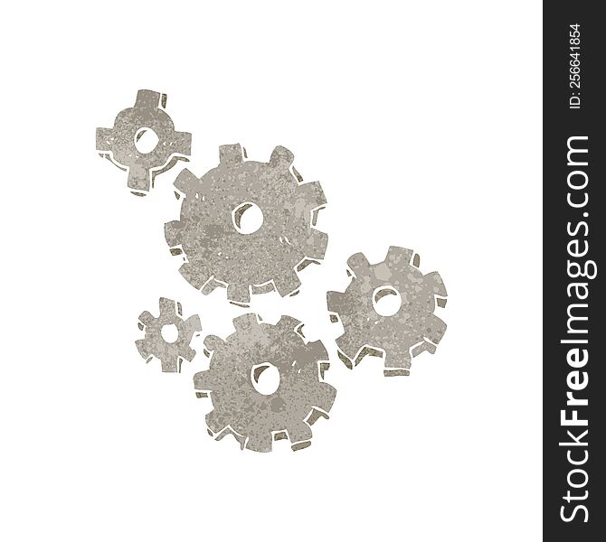 Cartoon Cogs And Gears