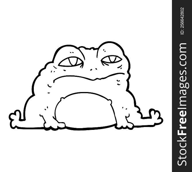 cartoon toad