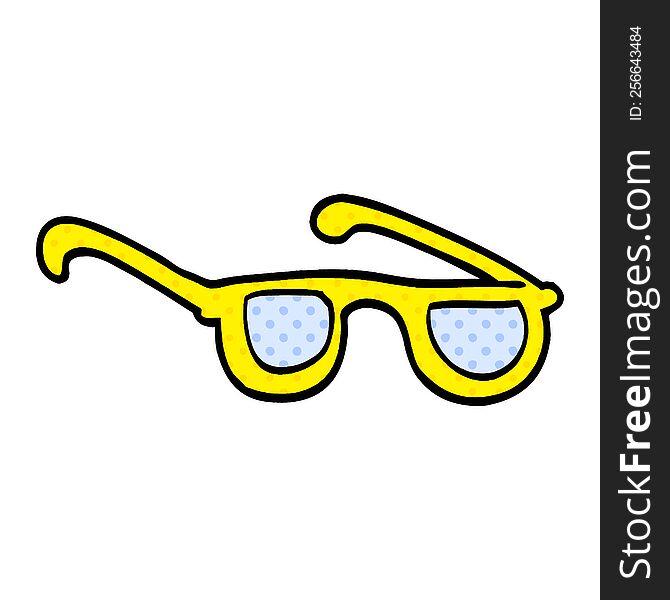 Cartoon Doodle Glasses