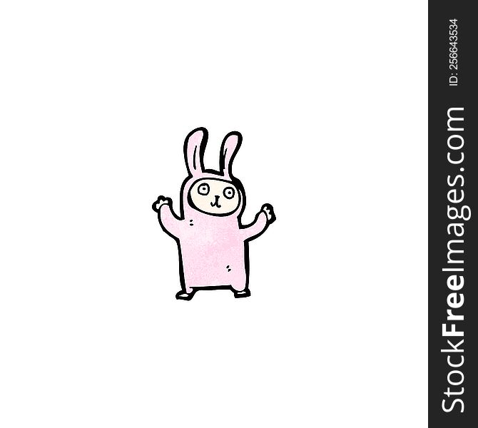 Cartoon Rabbit Costume