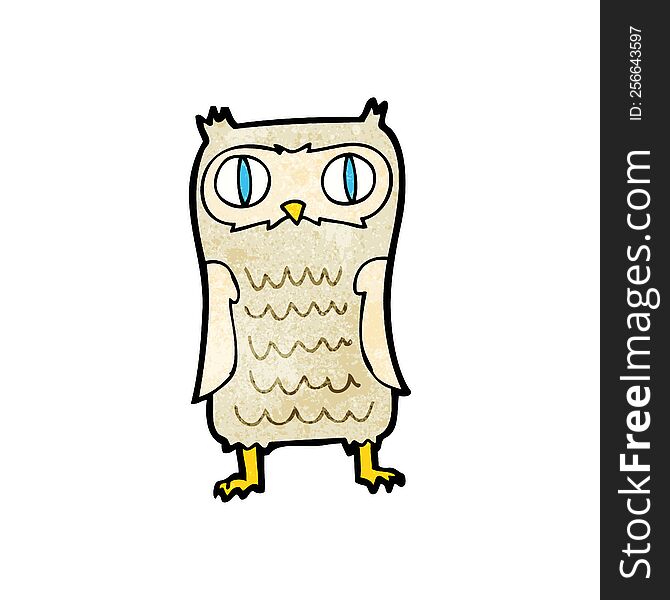cartoon  owl