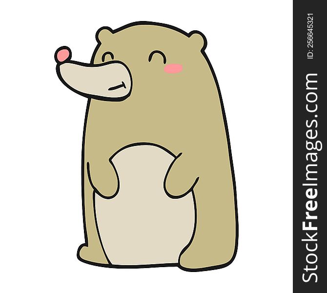 cute cartoon bear