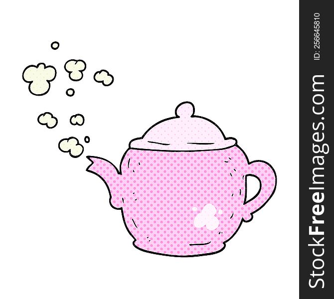 cartoon teapot