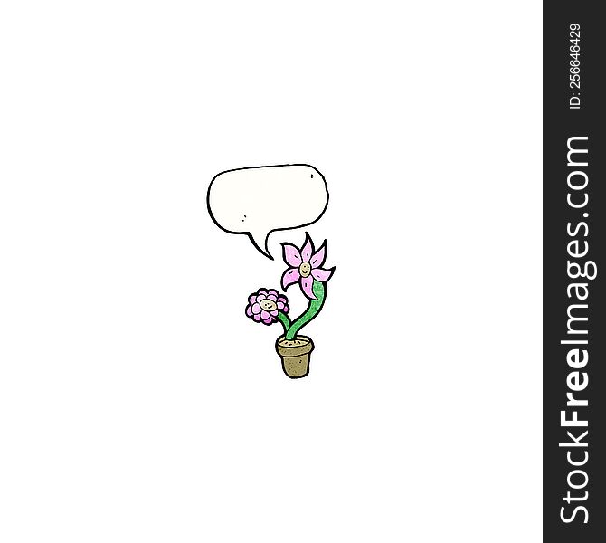flower pot cartoon