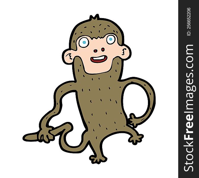 cartoon monkey