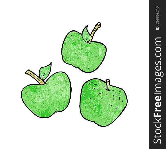 cartoon apples