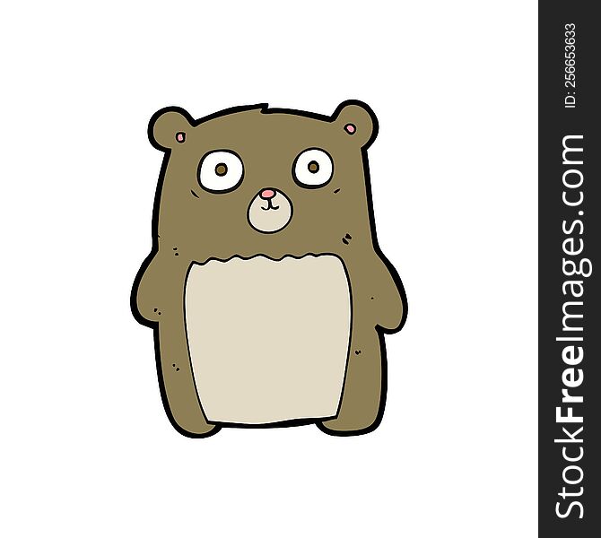 Cartoon Funny Teddy Bear