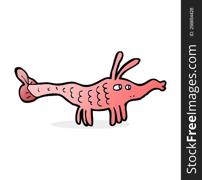 Cartoon Shrimp