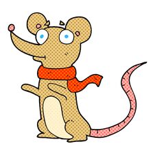 Cartoon Mouse Stock Photo