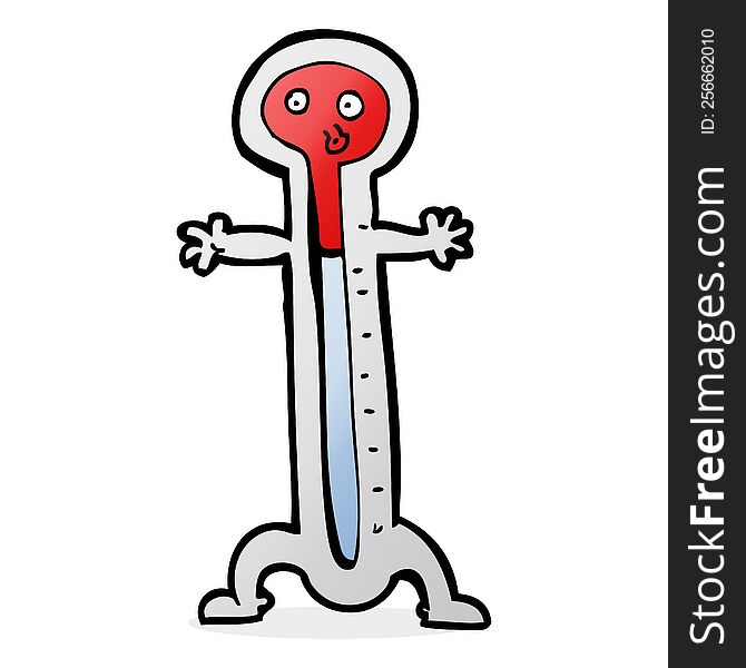 Cartoon Thermometer