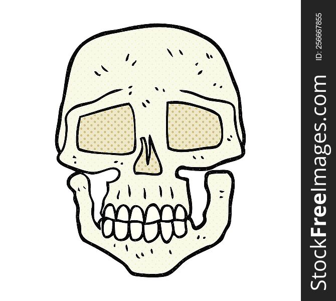 Cartoon Skull