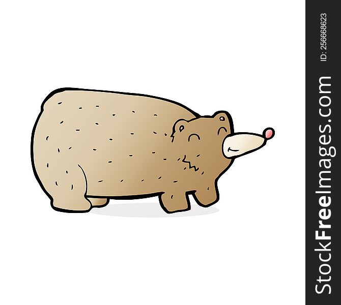 Funny Cartoon Bear