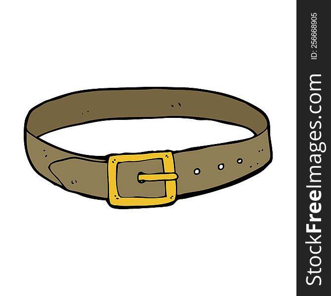 Cartoon Leather Belt