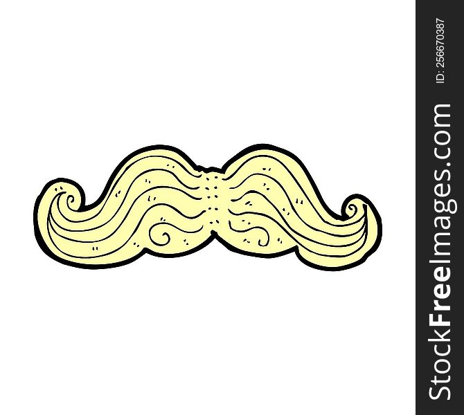 Cartoon Mustache