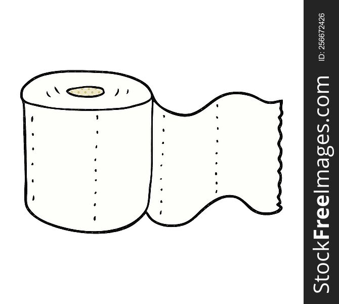 Cartoon Toilet Paper