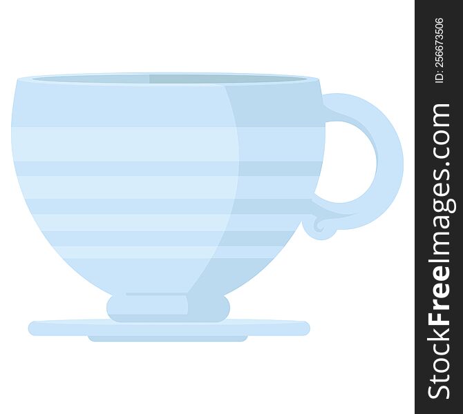coffee cup graphic vector illustration icon. coffee cup graphic vector illustration icon