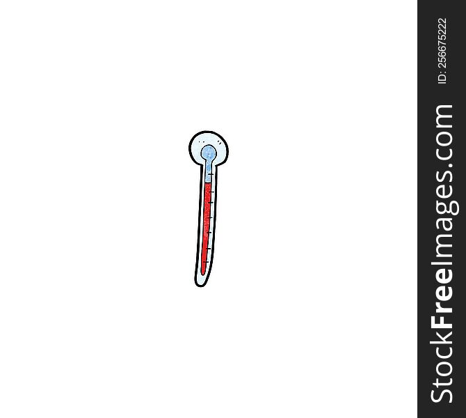 Cartoon Thermometer