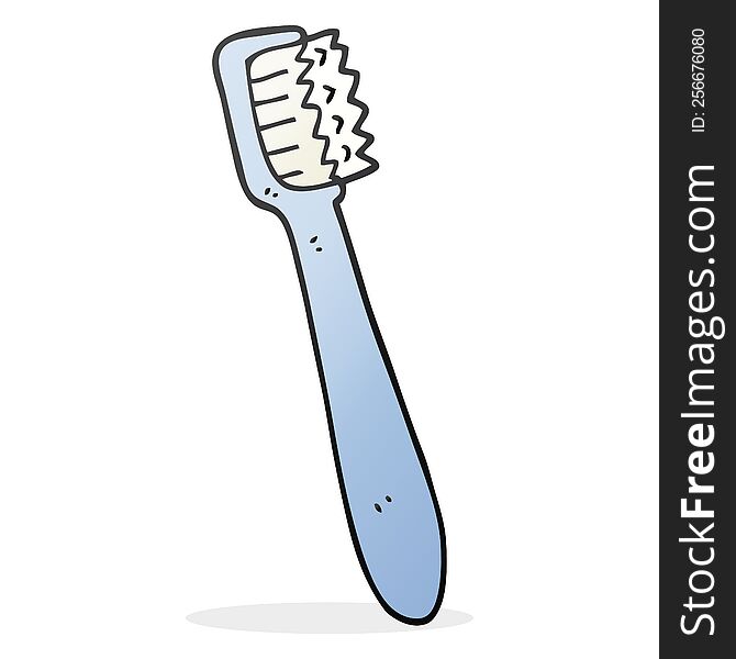 cartoon toothbrush