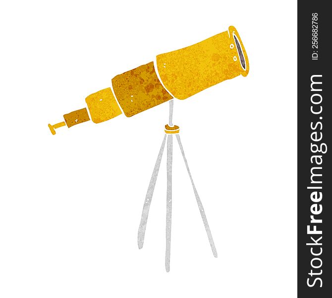 Cartoon Telescope