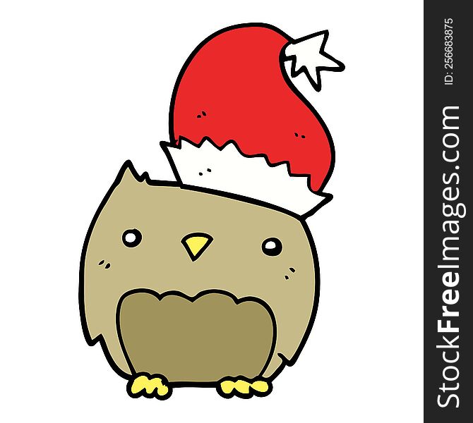 cute christmas owl