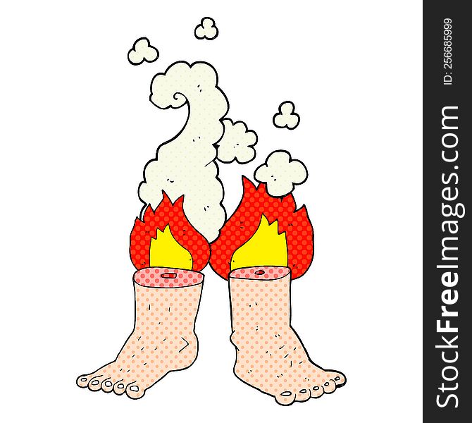 Cartoon Of Spontaneous Human Combustion