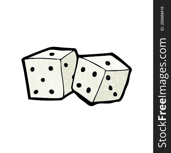 Cartoon Dice