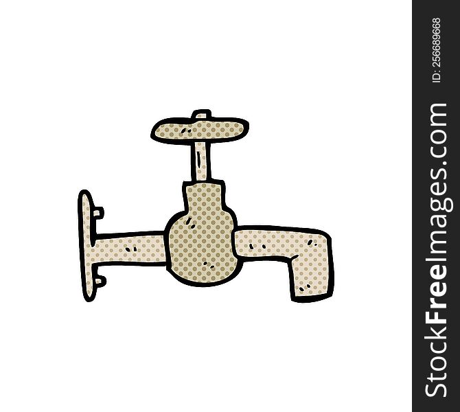 Cartoon Faucet