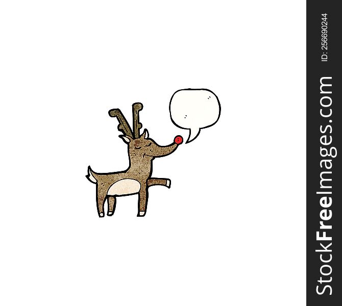 Cartoon Reindeer