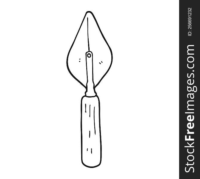 Cartoon Trowel