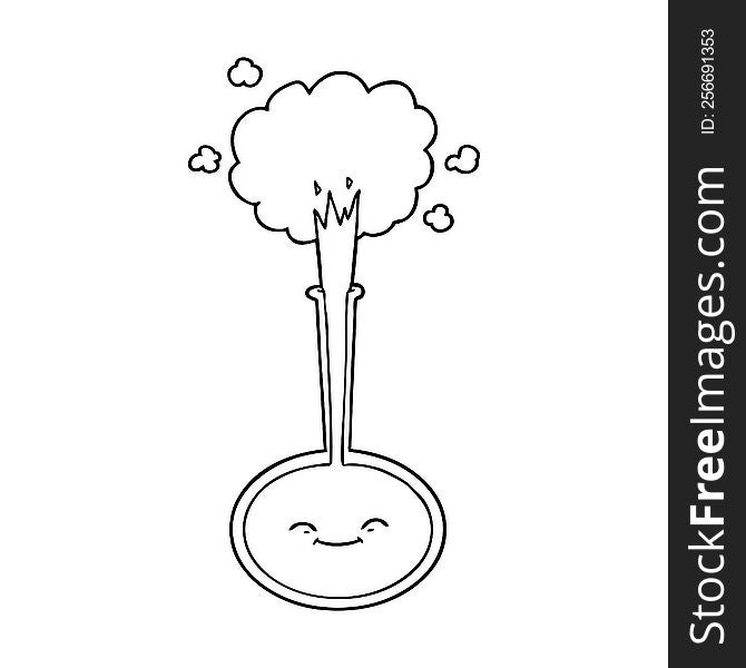 cartoon chemical reaction. cartoon chemical reaction