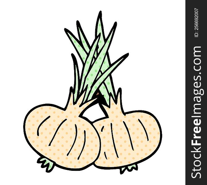 Cartoon Doodle Onion