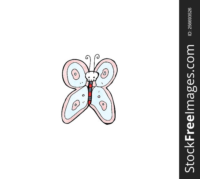 cartoon butterfly