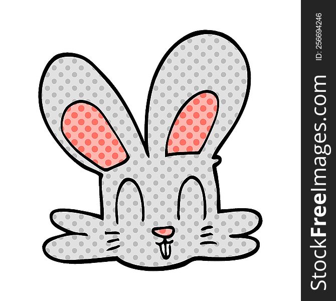 Cartoon Doodle Cute Bunny