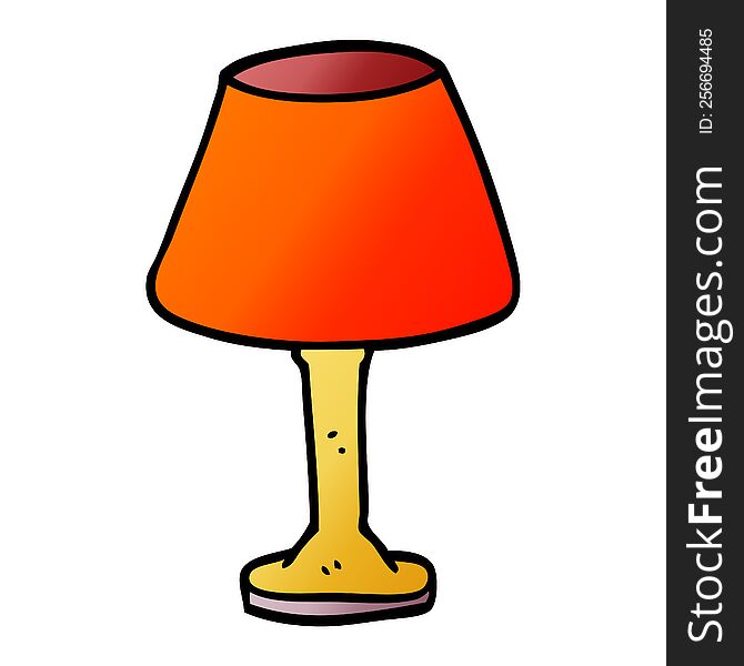 Cartoon Doodle Decorative Lamp