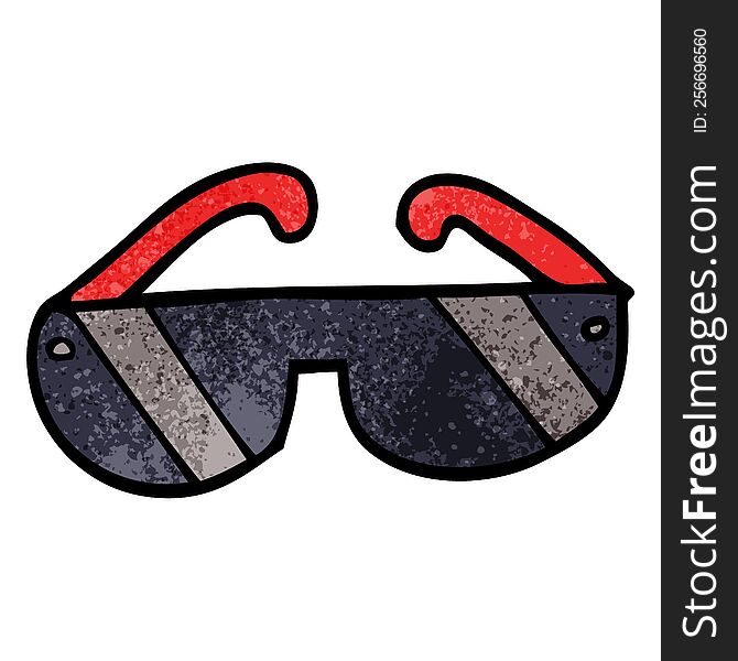 Cartoon Doodle Sunglasses