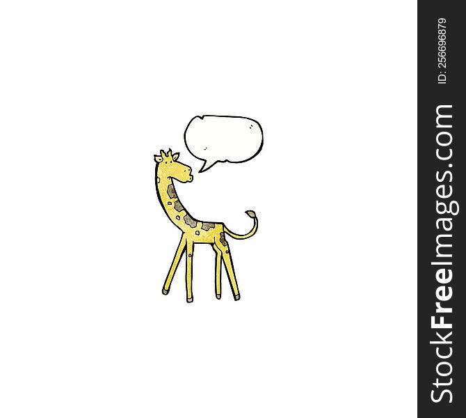 cartoon giraffe