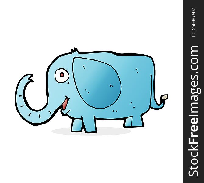 Cartoon Baby Elephant