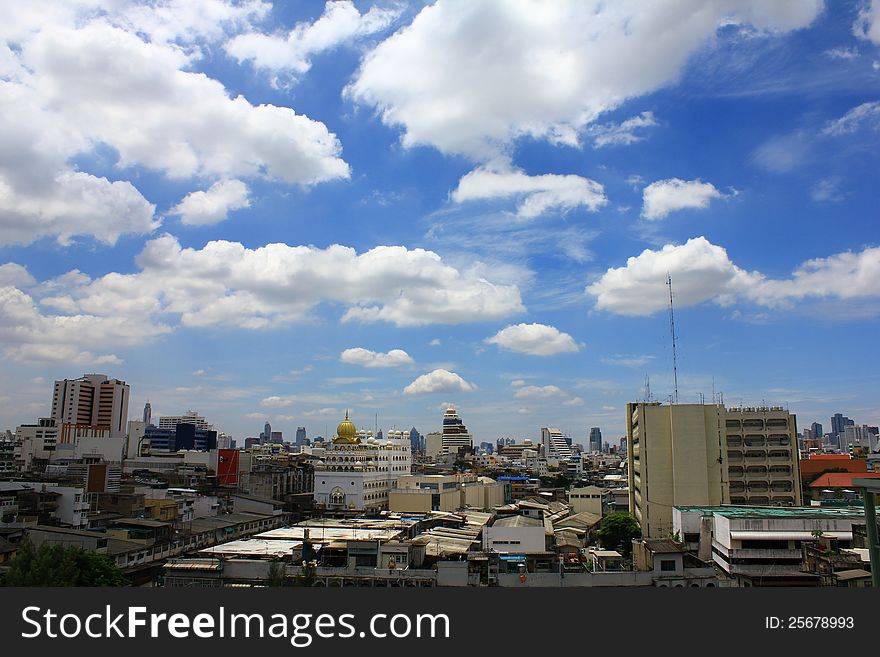 Sky in the bangkok